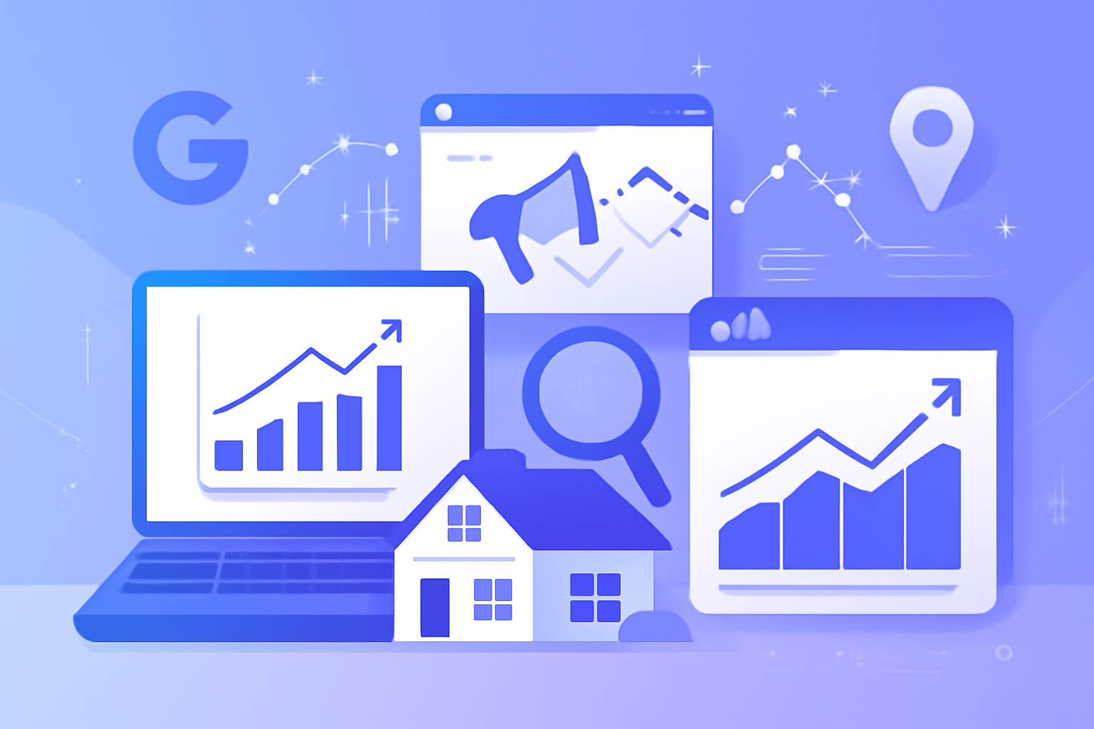 Campañas digitales para inmobiliarias en Chile: Google, Meta y portales como canal de leads