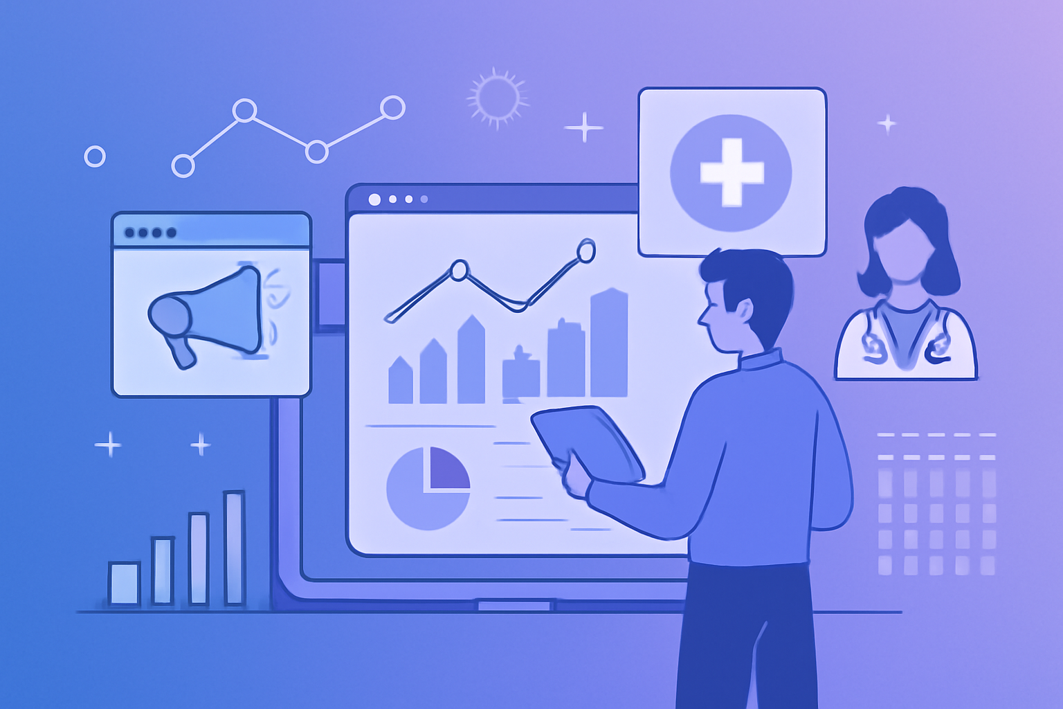 Lo que aprendí haciendo campañas para clínicas: el sector salud tiene reglas distintas